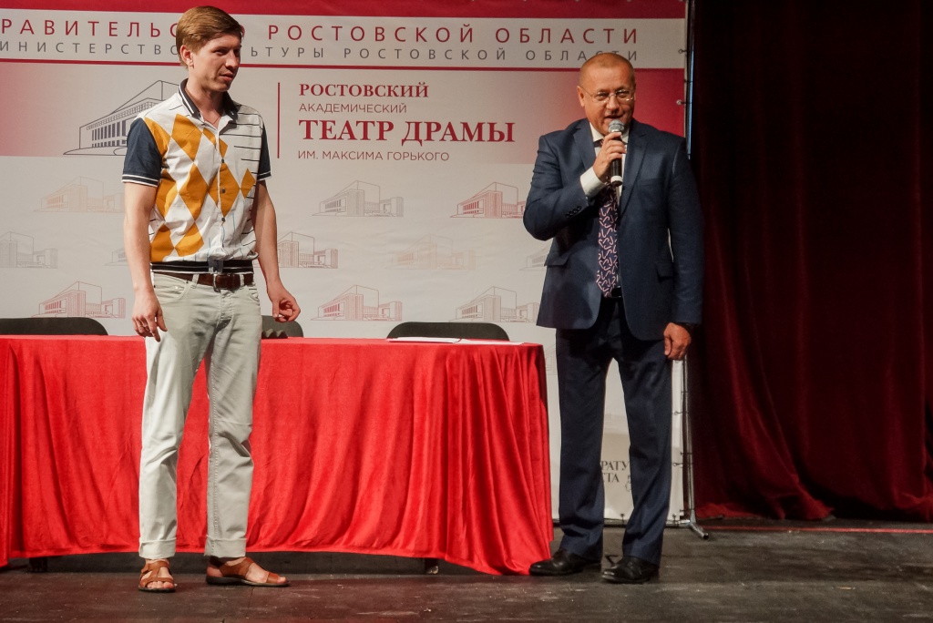 Никита Петров - новый артист труппы